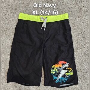 SOLD - XL 14/16 | Old Navy | Boys Swim Trunks